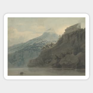 On the Gulf of Salerno near Vietri by John Robert Cozens Magnet